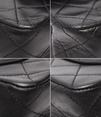 Chanel Chain Shoulder Bag Double Chain Double Flap Gold Hardware Lambskin 1st