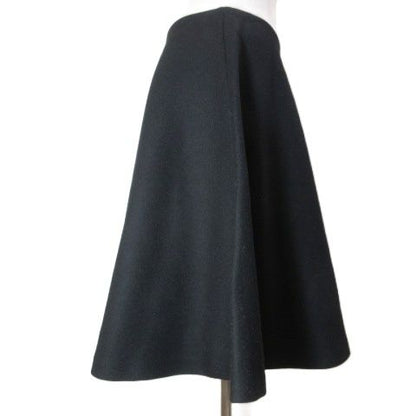 Prada 2013 Flared Skirt Knee Length Wool Size M Equivalent 40 170 66A Black X