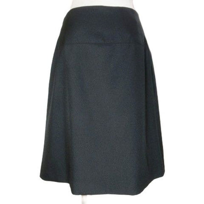 Prada 2014 Skirt Knee Length Trapeze Size S Equivalent 36 165 62A Black X