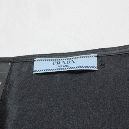 Prada 2014 Skirt Knee Length Trapeze Size S Equivalent 36 165 62A Black X