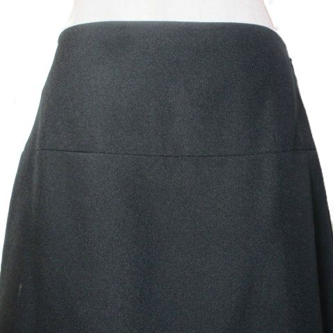 Prada 2014 Skirt Knee Length Trapeze Size S Equivalent 36 165 62A Black X