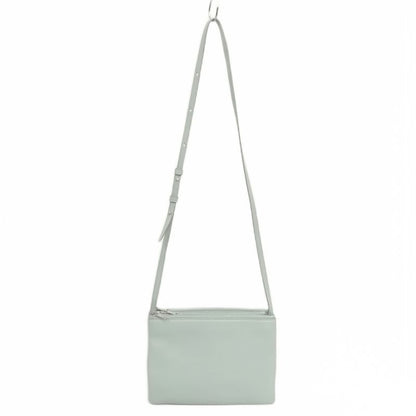Celine Torio Trio Small Shoulder Bag In Blue-gray