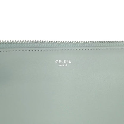 Celine Torio Trio Small Shoulder Bag In Blue-gray