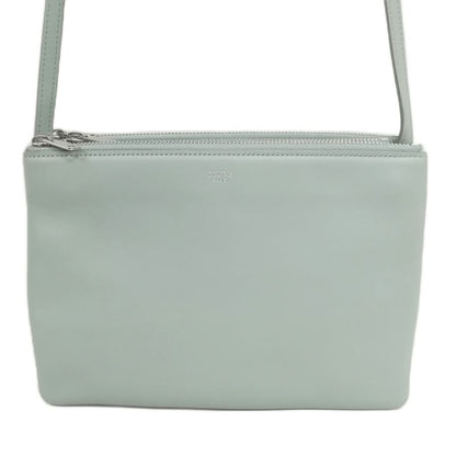 Celine Torio Trio Small Shoulder Bag In Blue-gray