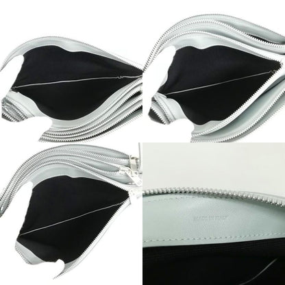 Celine Torio Trio Small Shoulder Bag In Blue-gray