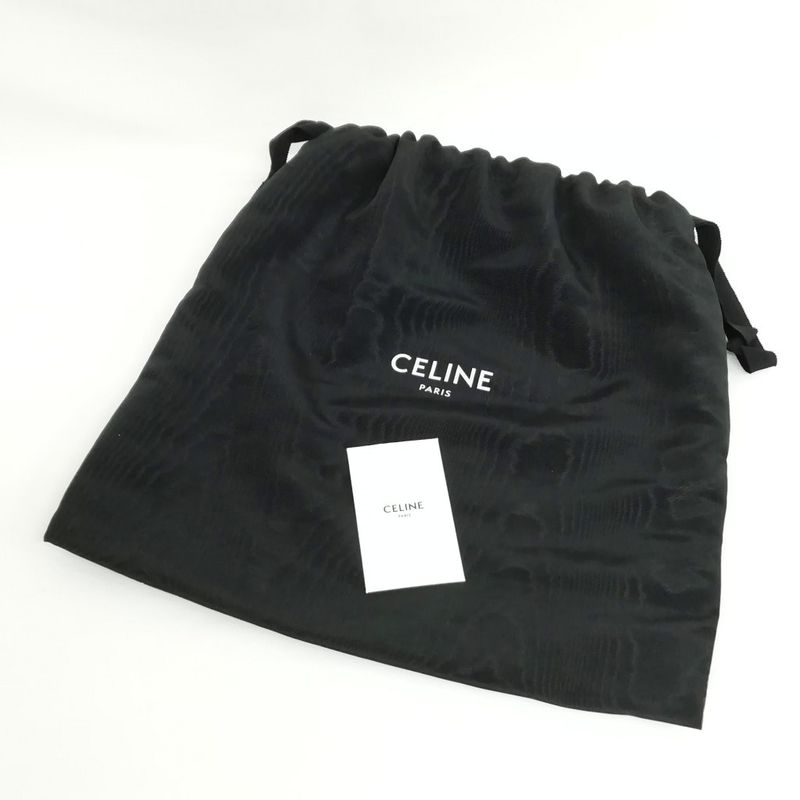 Celine Torio Trio Small Shoulder Bag In Blue-gray