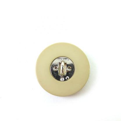 CHANEL Vintage Coco Mark Button Set Of 7 Beige Silver Hardware Ladies