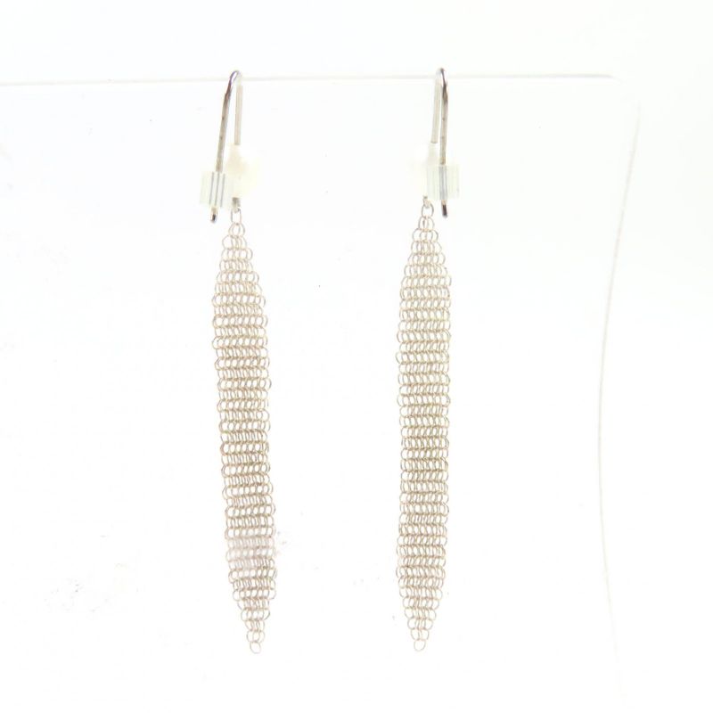 Tiffany & Co Tiffany & Co Elsa Peretti Mesh Tassel Earrings Ag925 Fresh Water