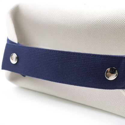 Hermes Brid A Black Cabriol GM 100% Cotton Silver Hardware Serie Button Handbag