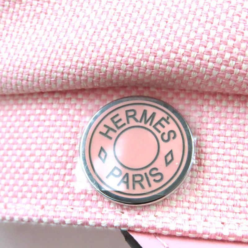 Hermes Deauville Plan Wear Serie Hardware Attached Leather Use Casket Pink 57