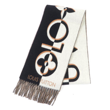 Louis Vuitton 2024 M90806 Scarf Duo Infinity Cashmere Blend Noir Black Current