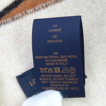 Louis Vuitton 2024 M90806 Scarf Duo Infinity Cashmere Blend Noir Black Current