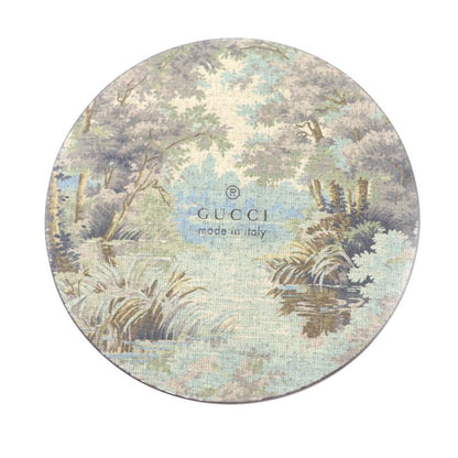 Gucci Glass Horsebit Sherry Line Interlocking G Paperweight Clear with Box Made