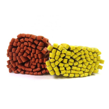 Hermes Carmen Unodos Anjomiro Gold Lime Key Ring Bagcharm With Boxmade In