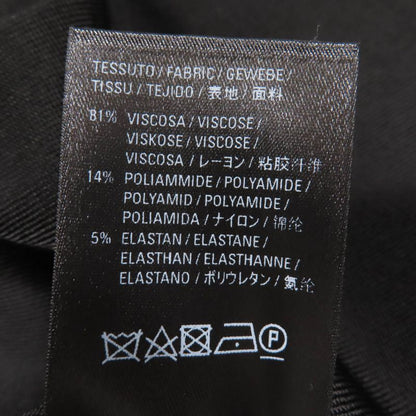 Balenciaga 620997 Long Sleeve Knit Cardigan With Logo Black M Made In Italy