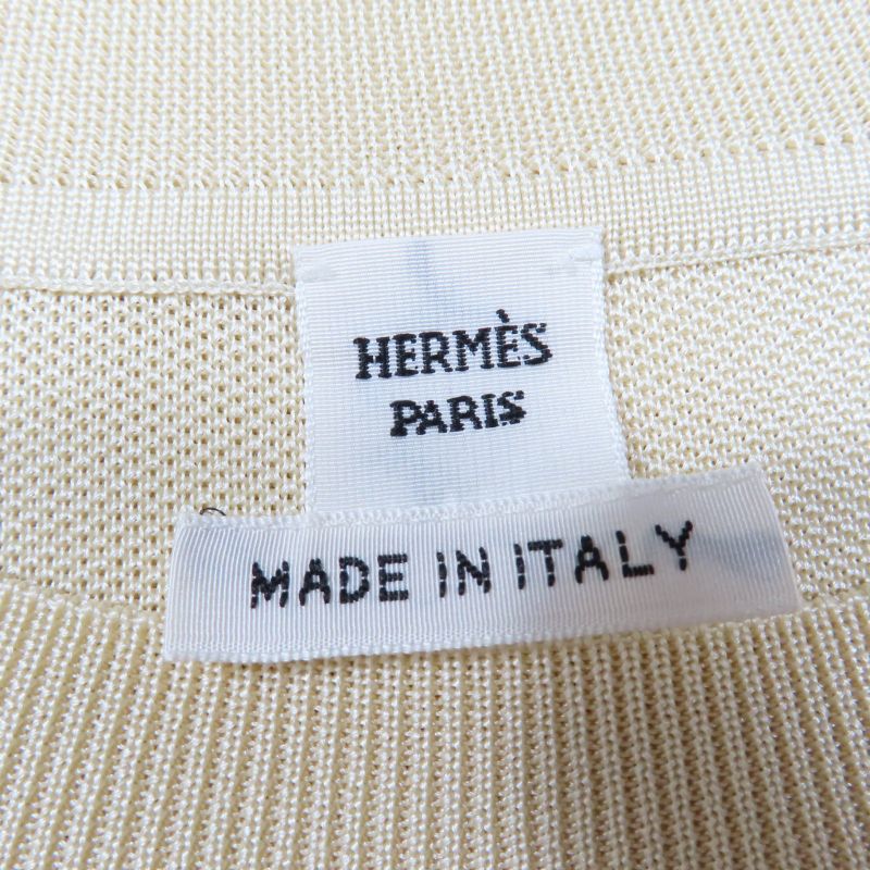 Hermes 25SS 5e2831dq Brides De Gala Flower 100% Silk Twill Raine Long Sleeve