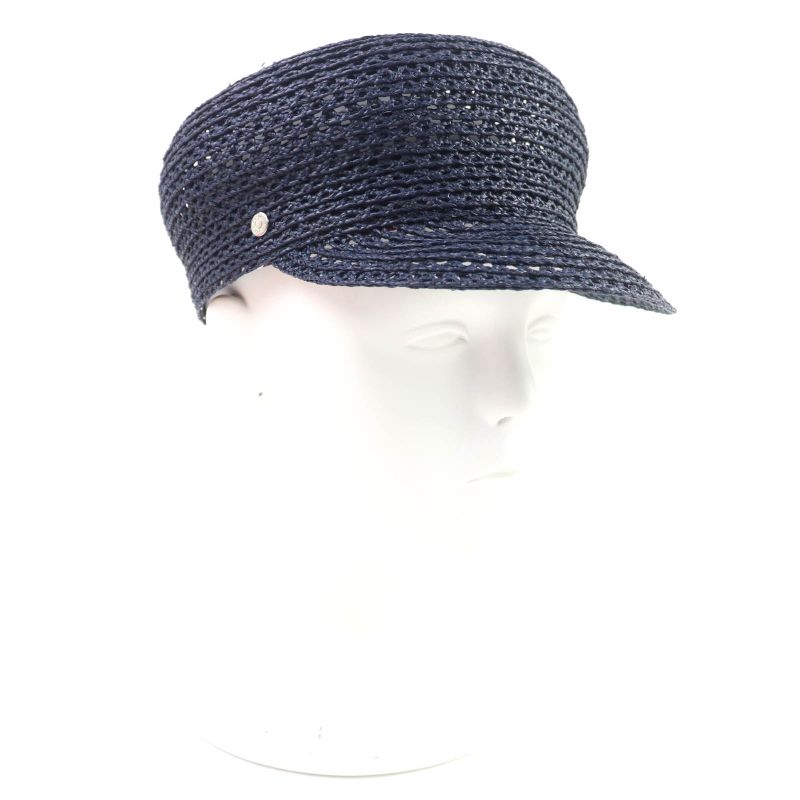 Hermes 2023 Galate 100% Raffia With Silver Hardware Serie Hardware Hat Casket