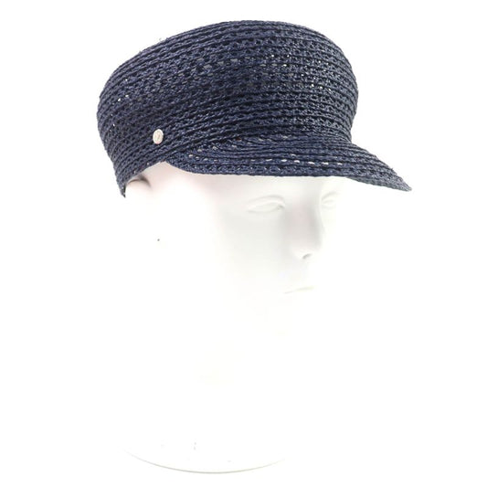 Hermes 2023 Galate 100% Raffia With Silver Hardware Serie Hardware Hat Casket