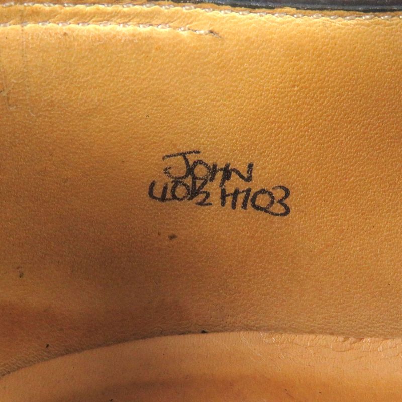 Hermes JOHN LOBB Hermes JOHN LOBB JOHN Leather Wingtip Medallion Lace-up