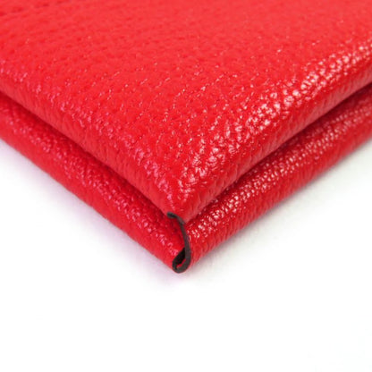 Hermes Calvi Chèvre Rouge Coup Silver Hardware Iwataya Limited Business Card