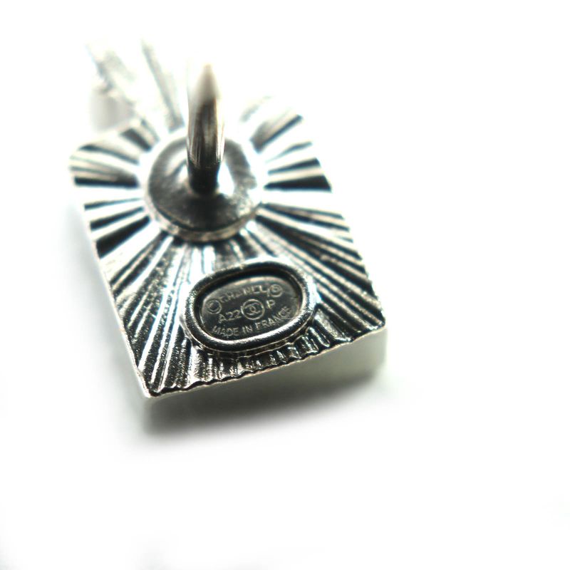 CHANEL A22P Coco Mark Icon Rhinestone No.5 Clover Bottle Pin Brooch Set Of 3