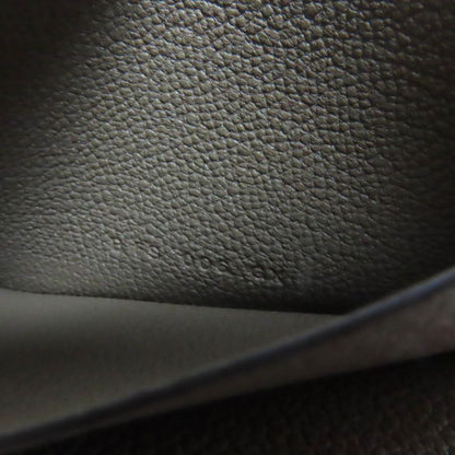 Hermes H Serie H Vaux Evercolor Etoupe H Bias Stitch Card Case Engraved B With