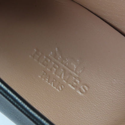 Hermes 201199z Moccasins Paris Silver Hardware H Logo Constance Leather Loafers