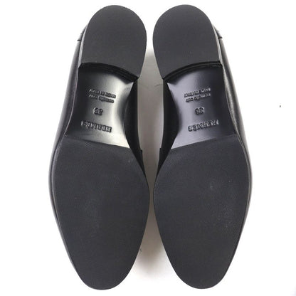 Hermes 201199z Moccasins Paris Silver Hardware H Logo Constance Leather Loafers