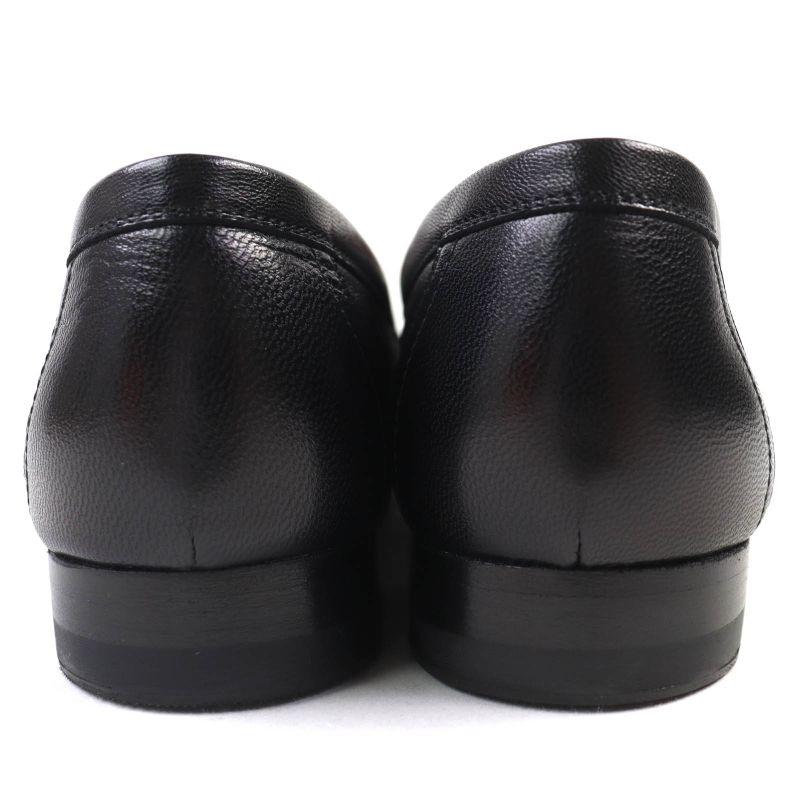 Hermes 201199z Moccasins Paris Silver Hardware H Logo Constance Leather Loafers