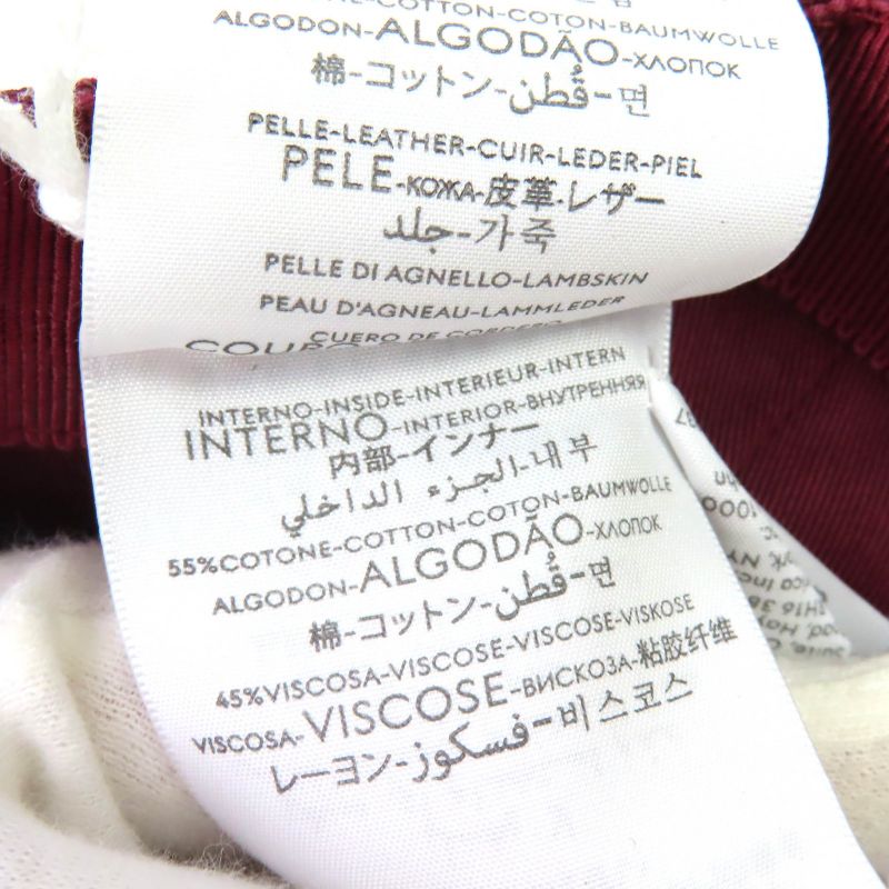 Gucci 25SS 833272 GG Monogram Canvas Baseball Cap Ggmonogram Canvas Leather