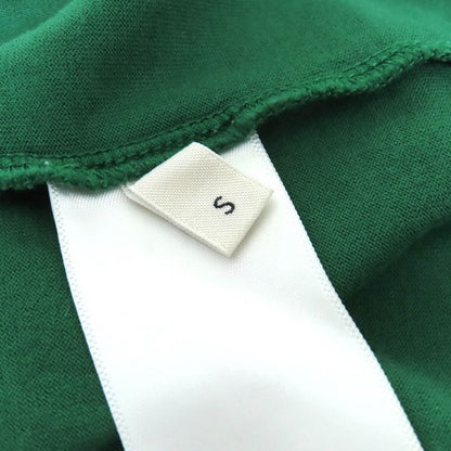 Celine 2x761501f 100% Cotton Logo Crew Neck Cropped Short Sleeve T-shirt Green