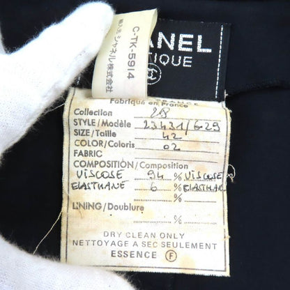 CHANEL Vintage 23431/g29 BIG Coco Mark Patch Coco Button Logo