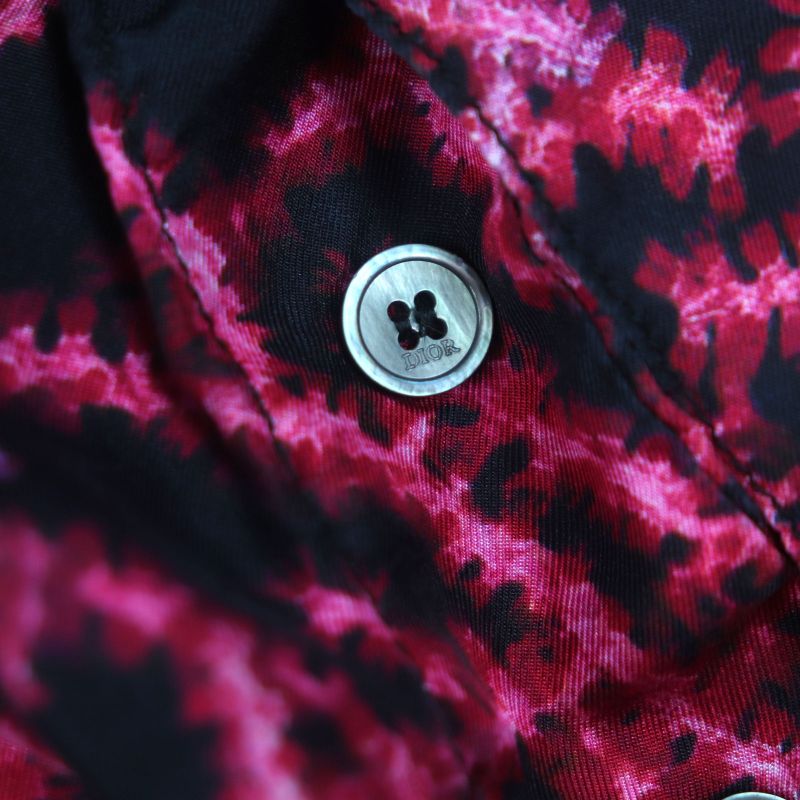  DIOR Homme 483c102b6077 100% Silk All-over Seahorse Logo Print