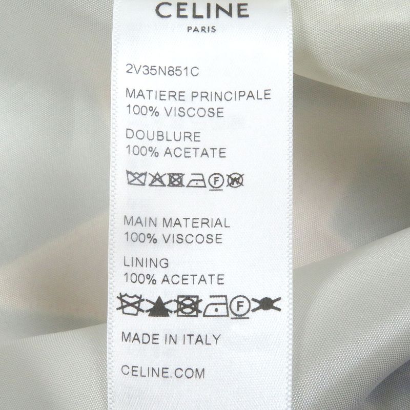 Celine 2v35n851c American Teddy Blouson Eddie Period Sequined Stajan Ivory Red