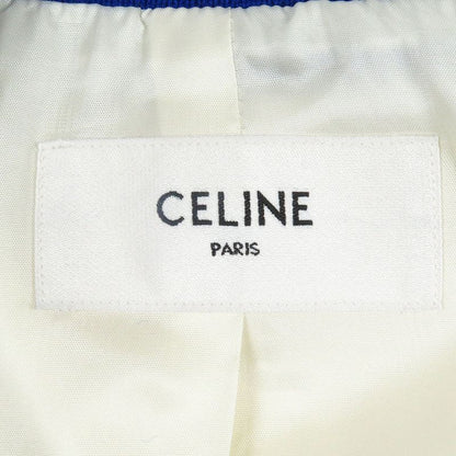 Celine 2v35n851c American Teddy Blouson Eddie Period Sequined Stajan Ivory Red