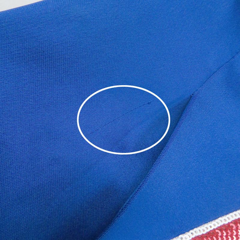 Celine 2v35n851c American Teddy Blouson Eddie Period Sequined Stajan Ivory Red