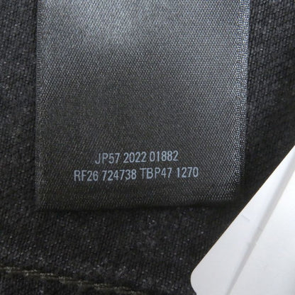 Balenciaga 23SS 724738 Logo Denim Jacket Black S Men's