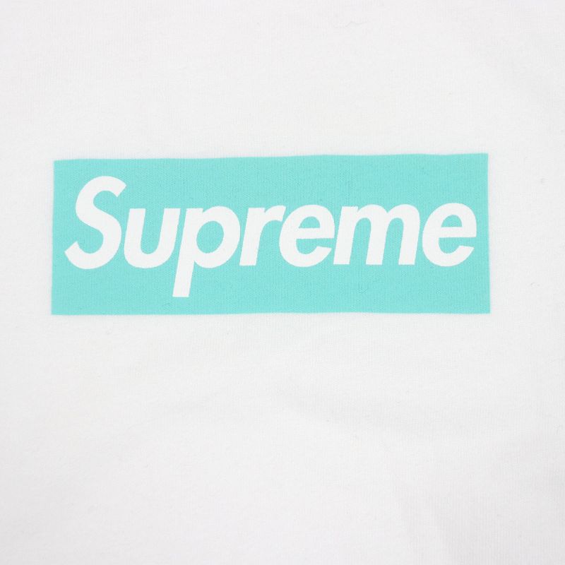 Tiffany & Co Supreme Tiffany & Co Supreme 21AW Box Logo Tee Box Logo Short