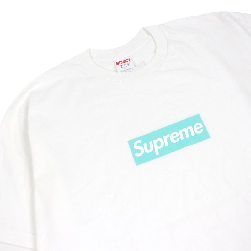 Tiffany & Co Supreme Tiffany & Co Supreme 21AW Box Logo Tee Box Logo Short