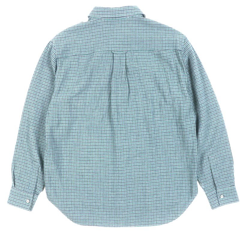  DIOR Homme 313c533a5688 100% Cotton Checked Logo Embroidery Logo Button Long