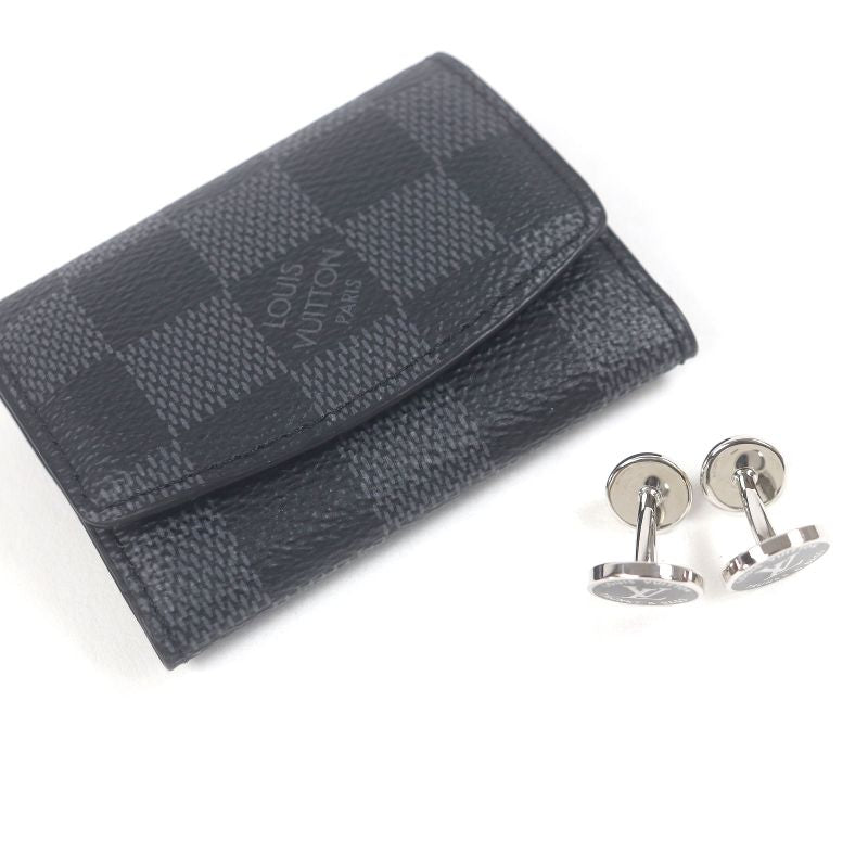 Louis Vuitton 2024 M00912 Cufflinks LV Award Cufflinks Button Cufflinks Black