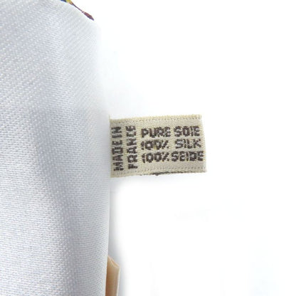 Hermes 100% Silk All-over Pattern Cummerbund Sash Bow Tie Set Of 2 Navy 42 With