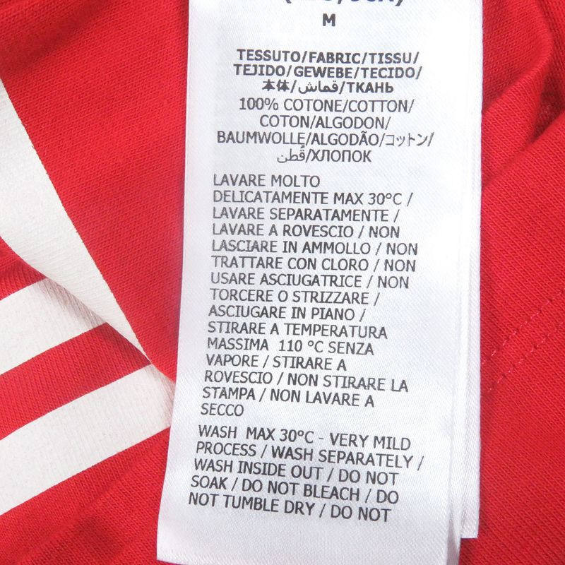 Gucci Adidas Gucci Adidas 23SS 616036 Trefoil Three Stripes Short Sleeve