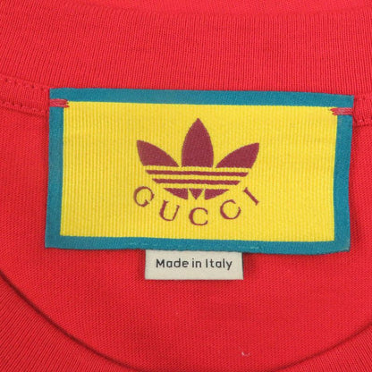 Gucci Adidas Gucci Adidas 23SS 616036 Trefoil Three Stripes Short Sleeve