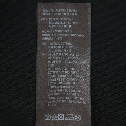 Balenciaga 661715 Unifit 100% Cotton FREE Logo Damaged Crew Neck Oversized