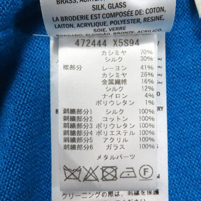 Gucci Cashmere Silk Blend Michele Period 472444 Long Sleeves Knit With Heart