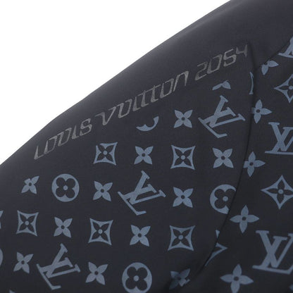 Louis Vuitton 22SS LV 2054 Hybrid Zip-thru Monogram Hoodie Black L Made In