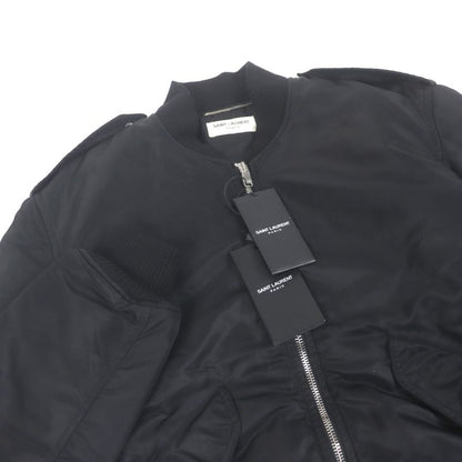 Saint Laurent Paris 15AW 397643 Eddie Period Classic Bomber Jacket Black 48