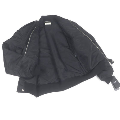 Saint Laurent Paris 15AW 397643 Eddie Period Classic Bomber Jacket Black 48
