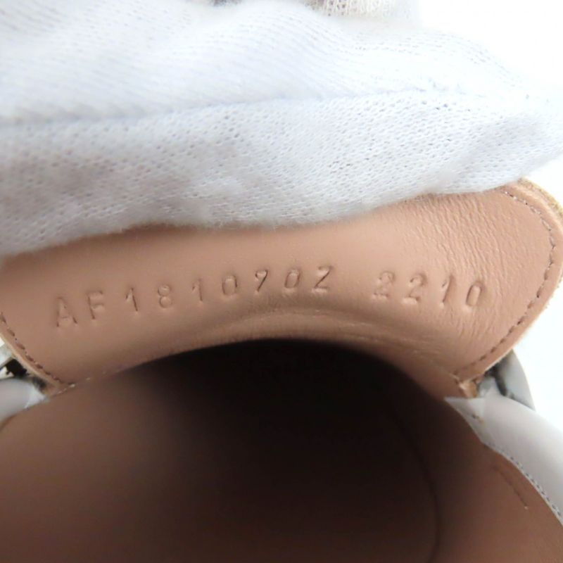 Hermes Af181070z Royale Hhardware Fringe Flat Shoes Leather Moccasins White